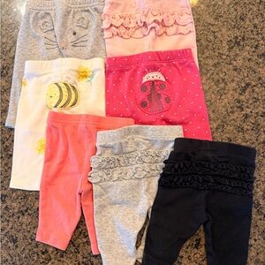 Newborn baby pants bundle
